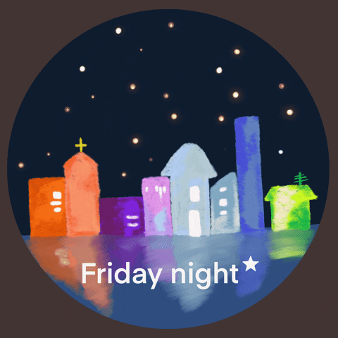Friday Night GIF by Babybluecat