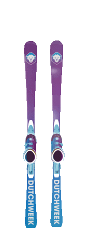Week Ski Sticker by Dutchweek