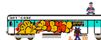 Graffiti Ratp Sticker by Art'cade