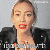 Hilary Duff Crying GIF by TV Land