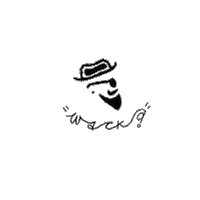 wackowacko illustration chile felipe firma Sticker