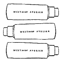 Westman Atelier Sticker by WA