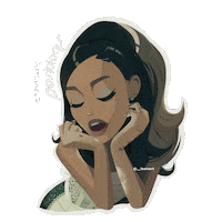 Ariana Grande Stickers Sticker