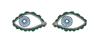 Eyes Looking Sticker by Dana israeli