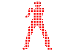 Dance Pixel Sticker by ProfessorLightWAV