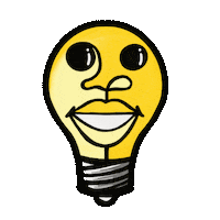 Idea Lightbulb Sticker