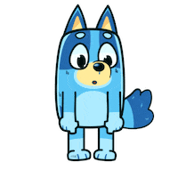 Dog Bluey Sticker