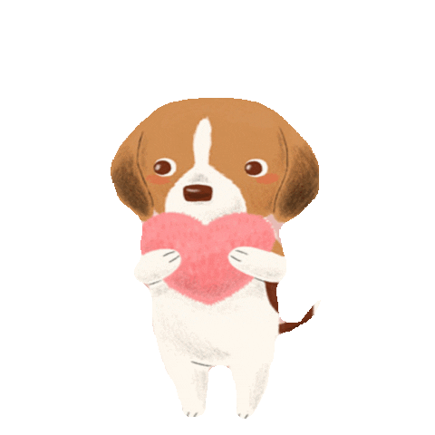 In Love Puppy Sticker by imoji