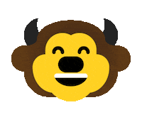 University Of Colorado Chip The Buffalo Sticker by CUBoulder