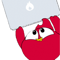 Excited Work Sticker
