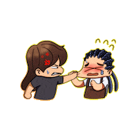 Angry Friends Sticker