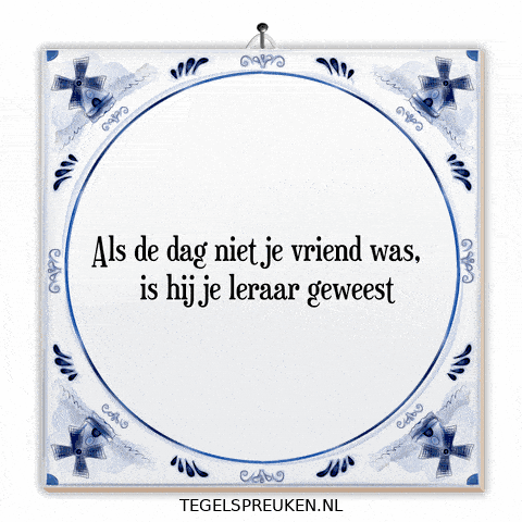 Wijsheid Reflectie GIF by Tegelspreuken.nl