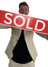 DaveHutchinsonRealtor real estate realtor sold just sold Sticker