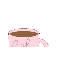 Girl Coffee Sticker by Mega Lash Academy