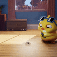 Scared Go Away GIF by Atrium.art