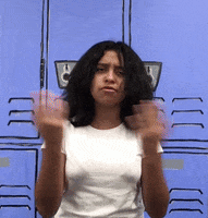 American Sign Language What GIF by CSDRMS