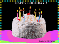 birthday cake GIF