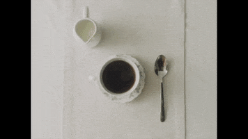Coffee Cream GIF by Hunter Daily