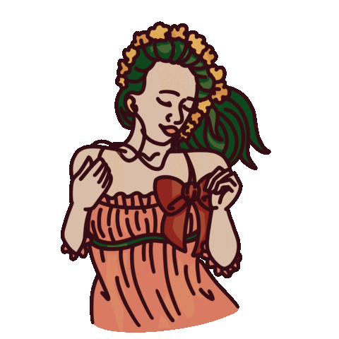 Aureliepouet giphyupload sun fille knot Sticker