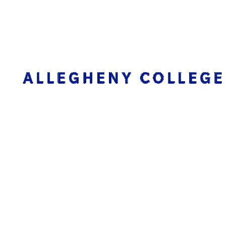 Allegheny 2026 Sticker by Allegheny College