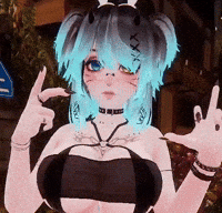 Girl Smoking GIF
