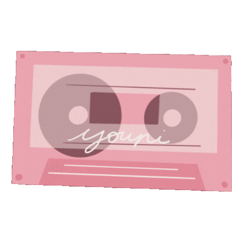 Goodiemood giphyupload music illustration pink Sticker