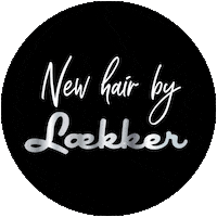 Beauty Hair Sticker by Lækker