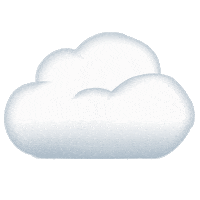 Emoji Cloud Sticker by emoji® - The Iconic Brand