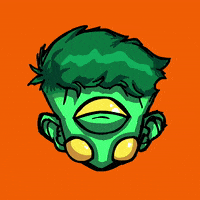 Scared Halloween GIF