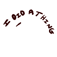 Text Dark Sticker
