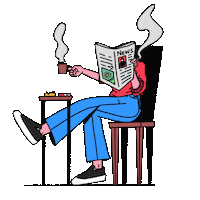 Good Morning Coffee Sticker