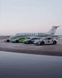Porsche Ferrari GIF