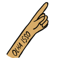 Apontar Olha Isso Sticker