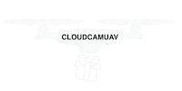 Logo Drone Sticker by CloudcamGIPHS