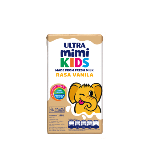 Milk Leon Sticker by Ultra Mimi Kids
