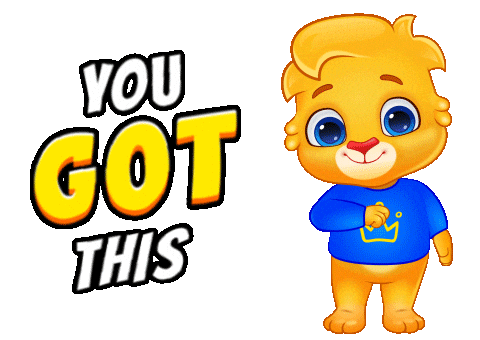You Got This Do It Sticker by Lucas and Friends by RV AppStudios