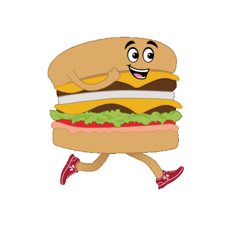 Fitness Running Sticker by In-N-Out Burger