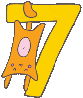 Cat Hanging Sticker