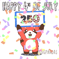 Celebrate 4Th Of July Sticker