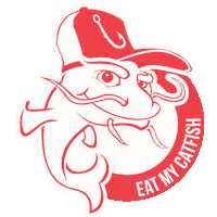 eatmycatfish smallbusiness arkansas catfish eatlocal Sticker