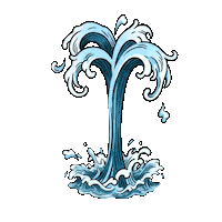 Fontaine Sticker by startgmbh