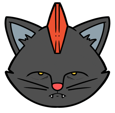 Cat Dorian Sticker