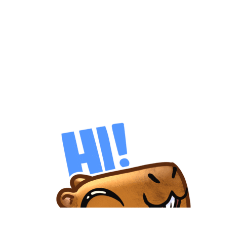 paulamiya giphygifmaker hello hi oi Sticker