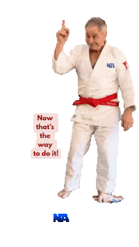 Judo Sticker by NA Effective Fighting
