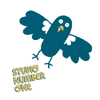 Bird Fly Sticker by StudioNumberOne