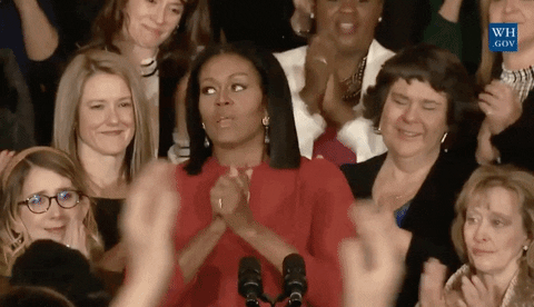 Michelle Obama Hug GIF by Obama