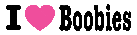 ILoveBooobies_za giphyupload breast cancer i love boobies iloveboobies Sticker