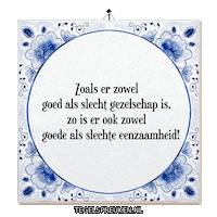 Humor Wijsheid Sticker by Tegelspreuken.nl