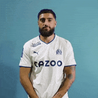 Freezing Samuel Gigot GIF by Olympique de Marseille