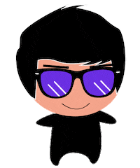 Sun Glasses Sticker by the only space oddity